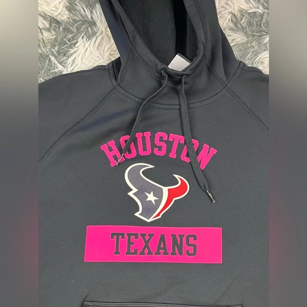 Nike Women's Black Houston Texans Hoodie Sweatshirt Size Medium